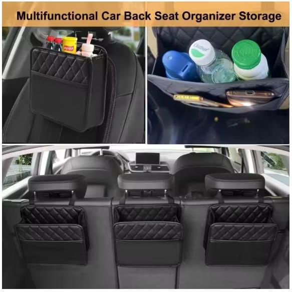 Multifunctional Car Back Seat Organizer Storage (Pack of 1)